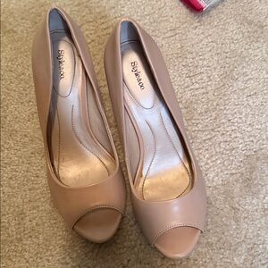 Style & Co Blush pink Peep Toe Heels